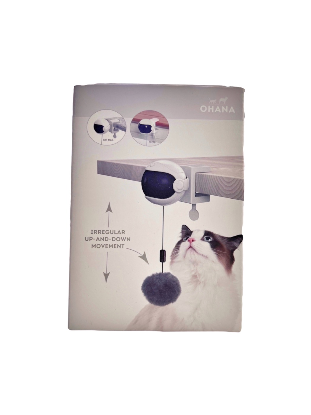 OHANA Interactive yo-yo cat toy